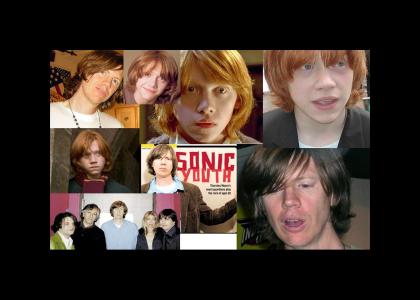 Ron Weasley is...  Thurston Moore