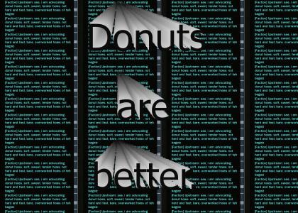 Donuts vs Bagels