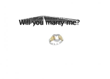 Will you marry me?