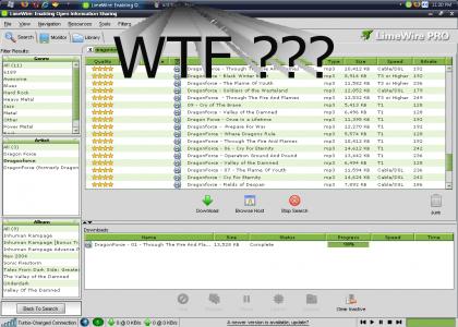 LimeWire Sucks Dick