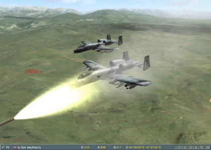 A-10 Firing Missile