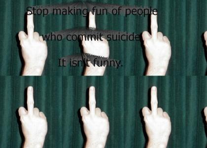 suicide is not funny
