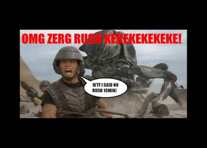 Starship ZERG RUSH KEKEKE