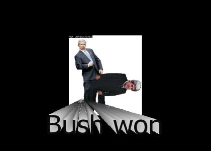 Bush pwns Kerry