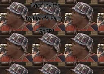 I got invited to Mark's Party