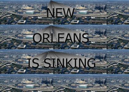 New Orleans Is Sinking