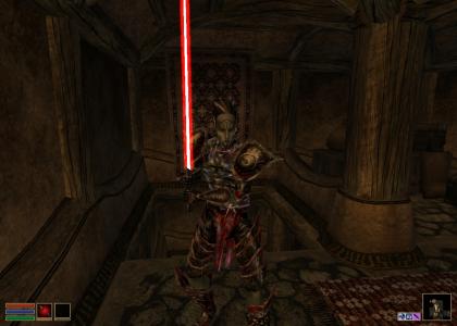 Dark elf Jedi FTW!