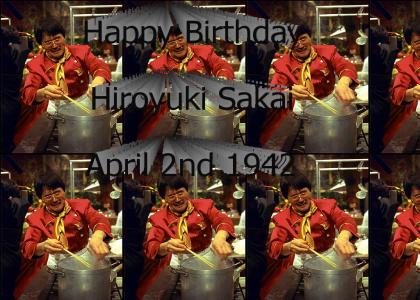 Happy Birthday Hiroyuki Sakai!