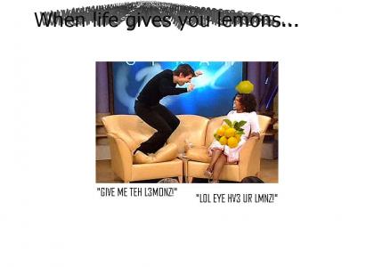 Tom Cruise Loves Those Lemons
