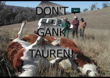 DON'T GANK TAUREN!