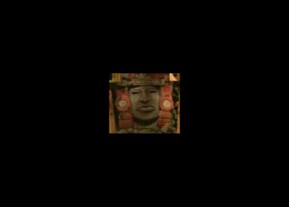 Olmec Doesn't Change Facial Expressions