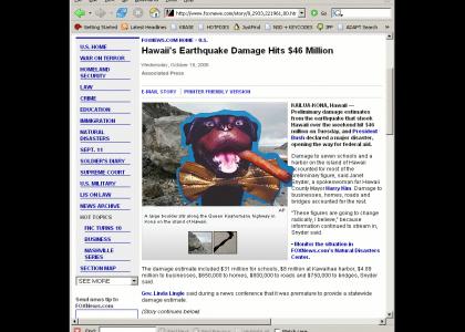 Earthquake in Hawaii!!!!!