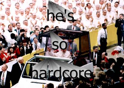 to the Popemobile