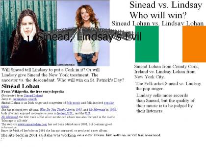 Sinéad vs. Lindsay