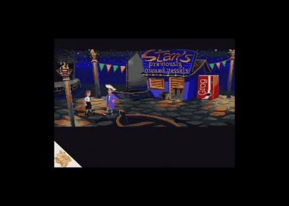 TypeNoise:Stan doesn't have much to sell to Guybrush