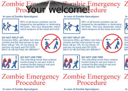 Zombie Procedures!