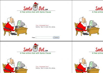 Santabot is a wanker!