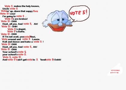 VOTE5TMND: Interpretation (Vote 5!)
