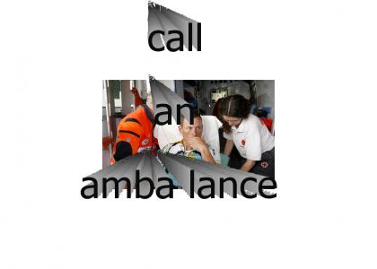 call an ambalance