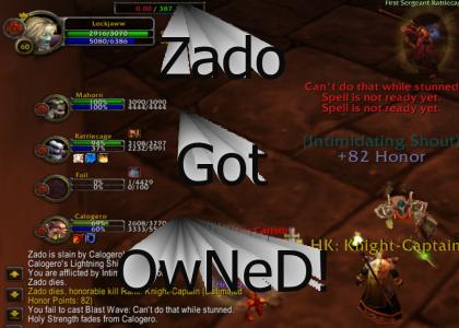 Zado got owned!!