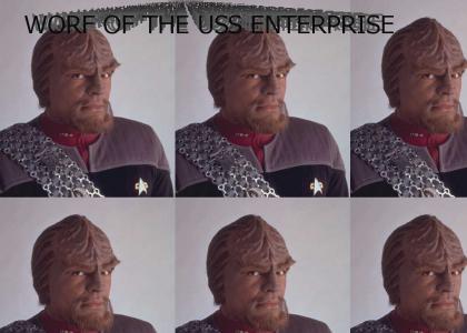 Worf of the USS enterprise