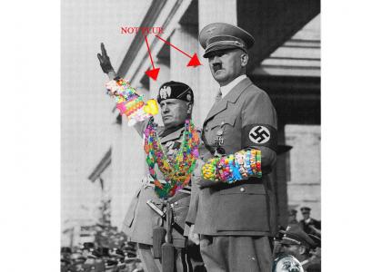 Secret Nazi Ravers (Nazis are NOT PLUR)