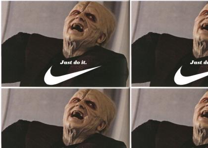 Emperor Palpatine Endorses Nike!!!!