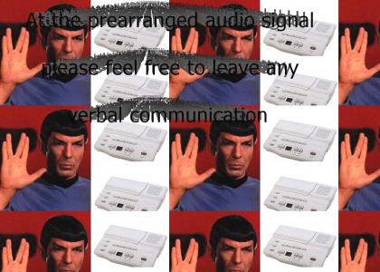 Spock Answering Machine