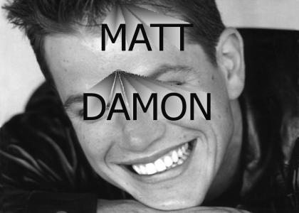 MATT DAMON