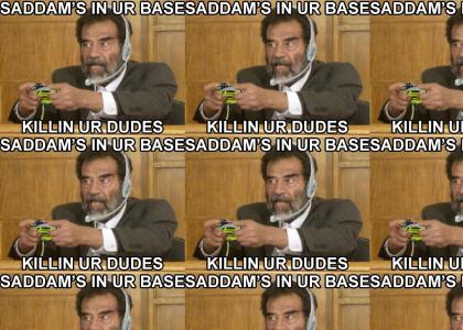 Saddam takes WoW very seriously!