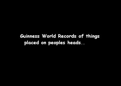 SOH: Guinness World Records of items on heads!