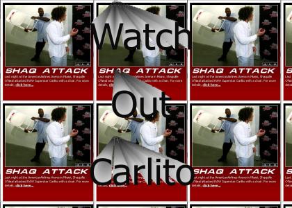 Shaq Attacks Carlito
