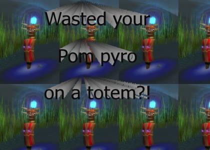 Wasted my PoM Pyro on a totem!