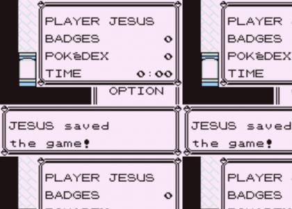 Jesus saved the game