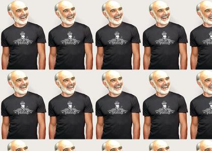 Connery likes the new YTMND shirts