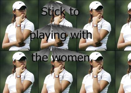 Michelle Wie vs. PGA Men
