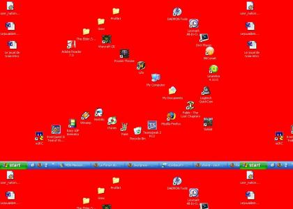 OMG, secret communist desktop
