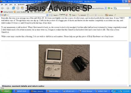 The new Jesus Advance SP