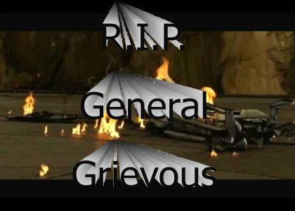 R.I.P. General Grievous