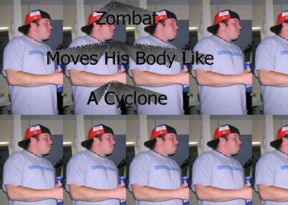 Wombat Moves His Body Like A Cyclone