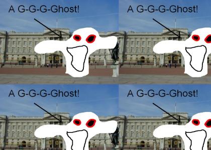 OMG!! A ghost at Buckingham Palace!