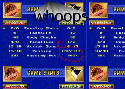 NHL 94 Fails At Math