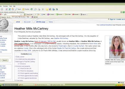 Paul McCartney Edits Wikipedia