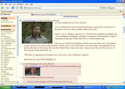 The Creator of Chuck Norris Facts Doesn't Even Like Them Pt. 1