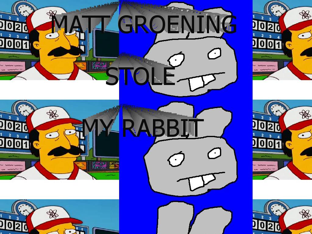 TheyStoleMyRabbit