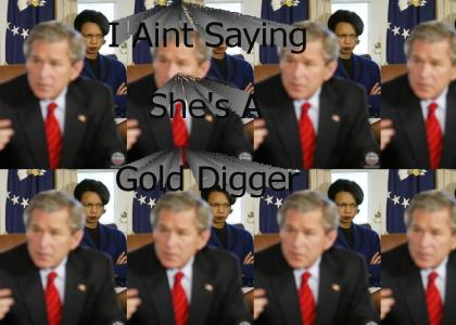 Condoleezza Rice Is A Gold Digger