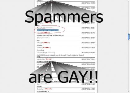 Spammers are gay 2
