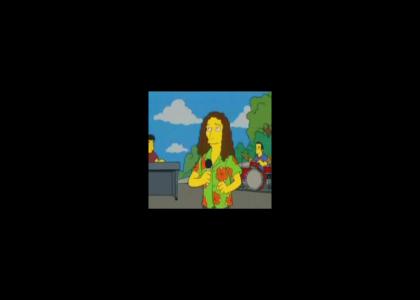 Weird Al Yankovic on the Simpsons