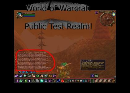 World of Warcraft PTR