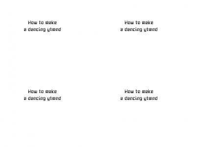 How to make a dancing YTMND